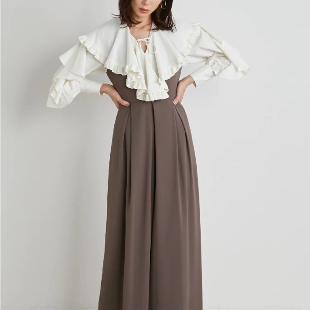 SNIDEL VOLUME RUFFLE BLOUSE One size - Picture 10 of 12